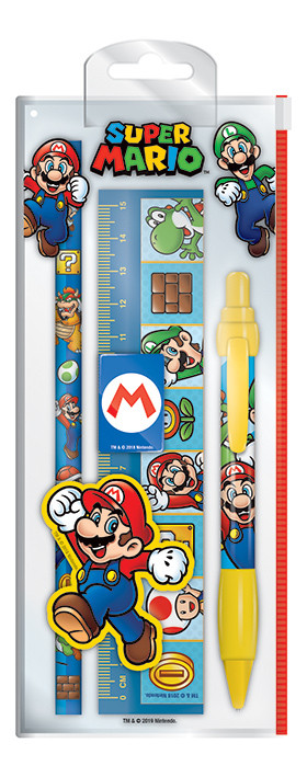 Set papeterie Super Mario et Luigi Nintendo