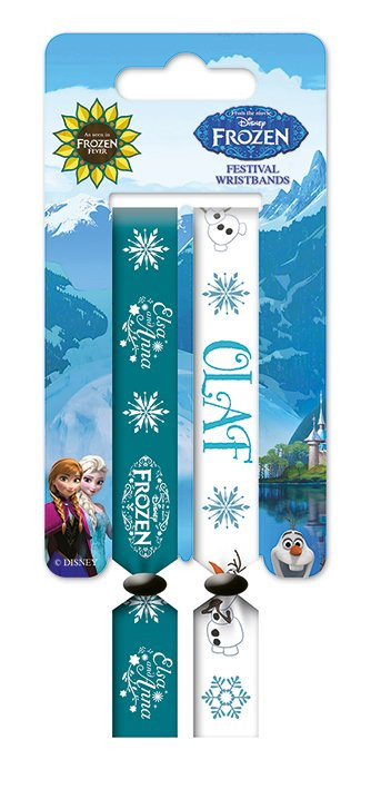 Pack de 2 Bracelets Elsa et Olaf Reine des Neiges