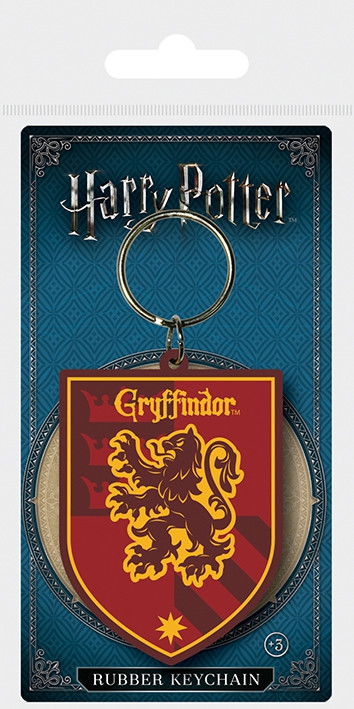 Porte-clés Caoutchouc Gryffondor Harry Potter