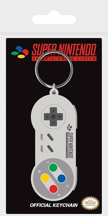 Porte-clés Manette Super Nintendo Geek