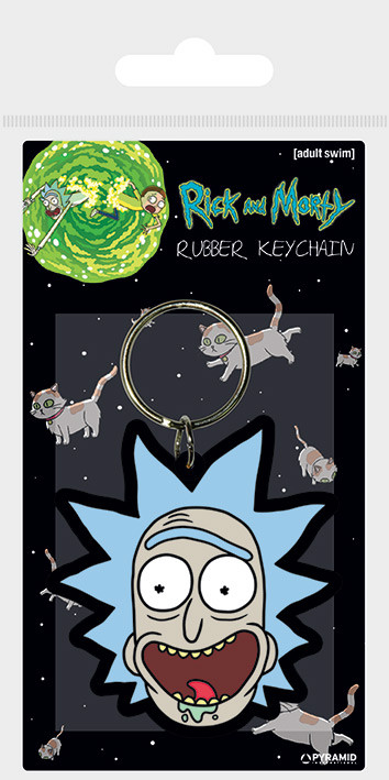 Porte-clés Rick et Morty Rick crazy