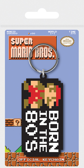 Porte-clés Super Mario Born in the 80's