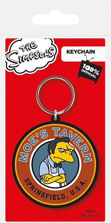 Porte-clés Caoutchouc Taverne de Moe Simpsons