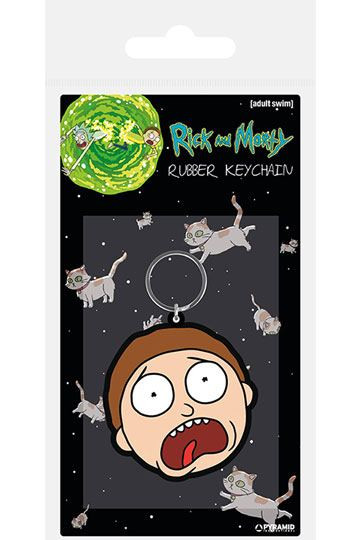 Porte-clés Rick et Morty Morty terrifié