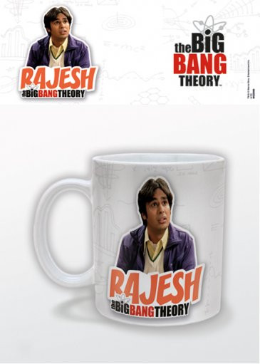 Mug Blanc Rajesh The Big Bang Theory