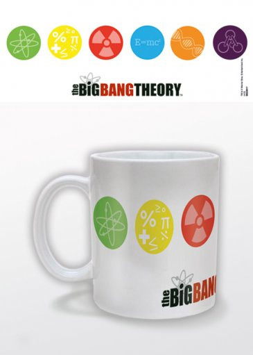 Mug Blanc Symboles The Big Bang Theory