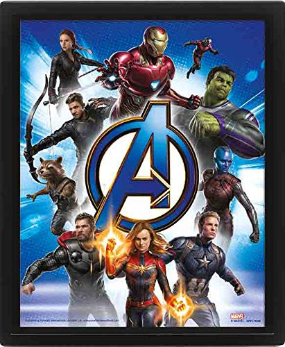 Cadre Avengers Endgame 3D