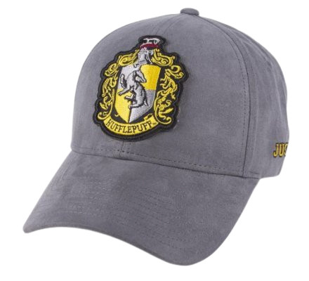 Casquette Poufsouffle Harry Potter grise