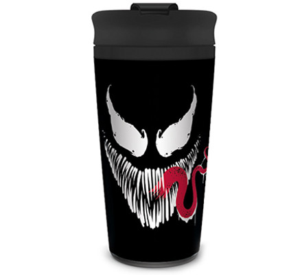 Mug de Voyage Venom noir Marvel métal