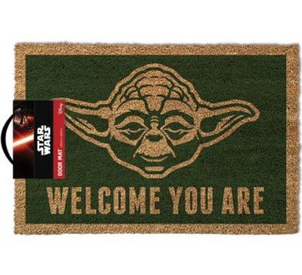 Tapis, Paillasson Yoda Welcome You Are 40x60 Star Wars