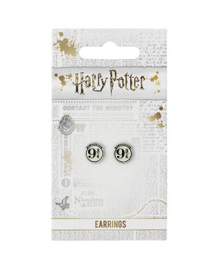 Boucles d'oreilles Harry Potter Platform 9 3/4