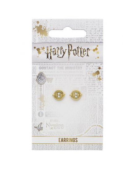 Boucles d'oreilles Harry Potter Retourneur de temps immobile