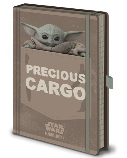 Carnet Bloc Notes Star Wars Precious Cargo Mandalorian