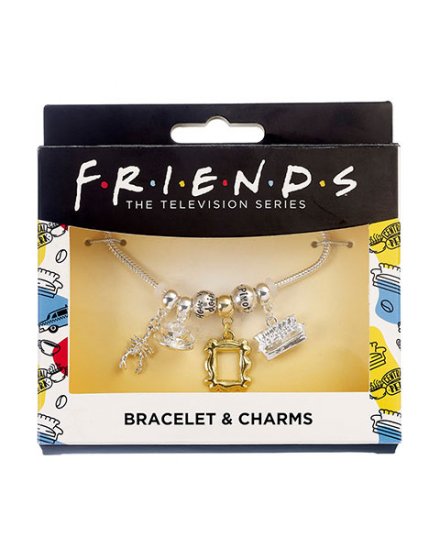 Bracelet Friends avec 4 Charms 