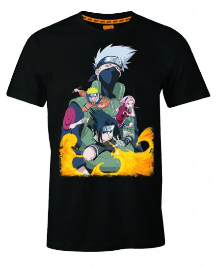  T-shirt Naruto Konoha Team