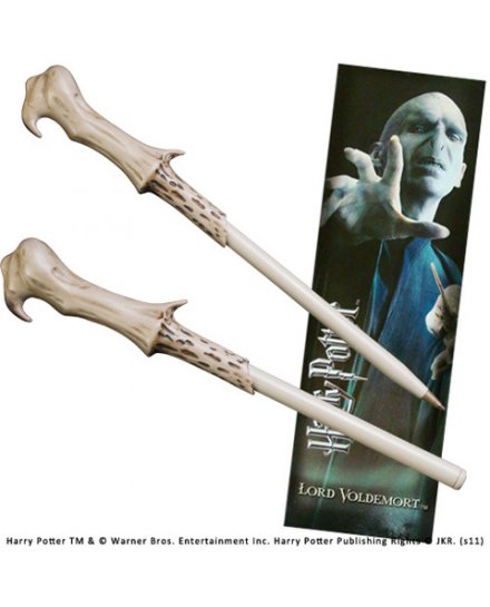 Stylo Baguette Lord Voldemort et marque page