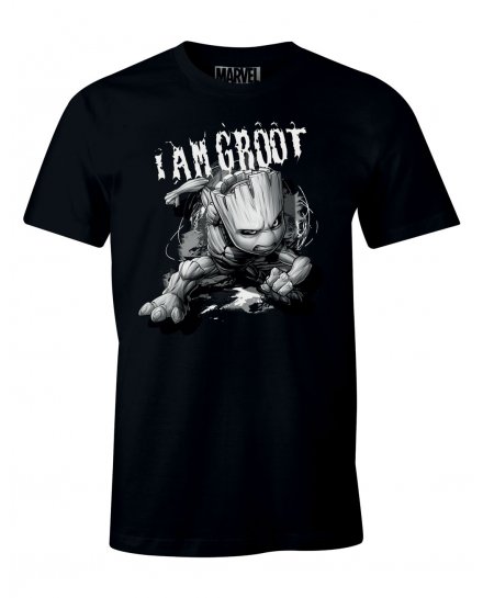 T-Shirt Groot Attack MARVEL