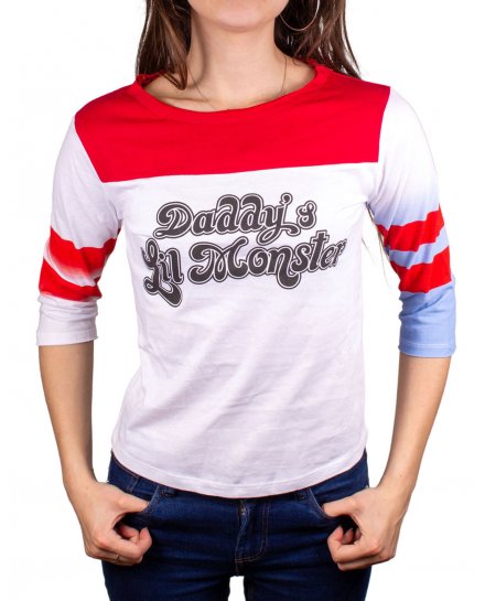 T-shirt Harley Quinn Daddy's Lil Monster