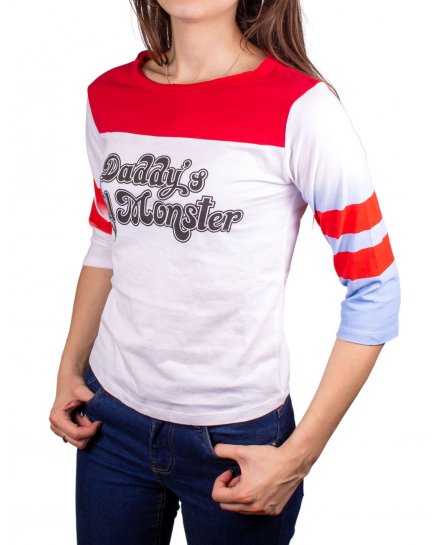 T-shirt Harley Quinn Daddy's Lil Monster