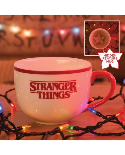 Tasse cappuccino Stranger Things Demogorgon 3D