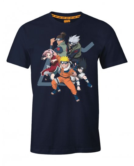 Tee-Shirt Naruto bleu seven team