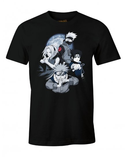 Tee-Shirt Naruto noir Team