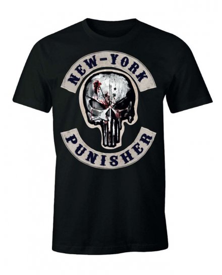 Tee-Shirt Punisher New York Marvel