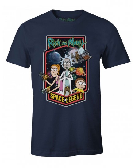 Tee-Shirt Rick et Morty Space Legend