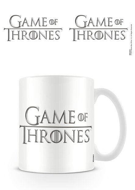 Mug Blanc Céramique Logo Game of Thrones