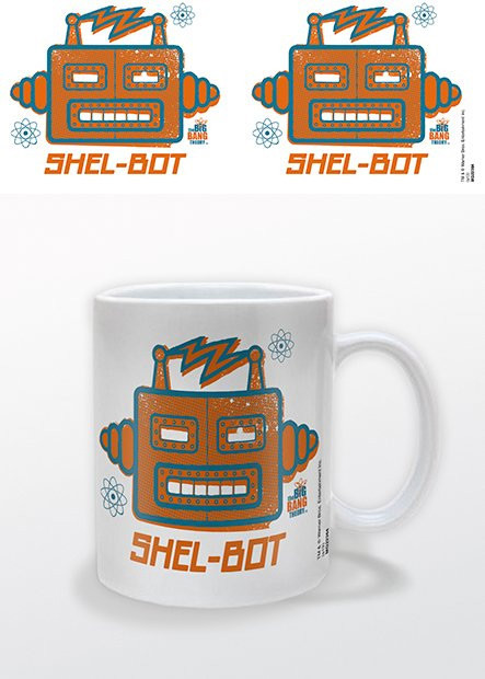 Mug Blanc Shel Bot The Big Bang Theory