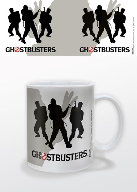 Mug Blanc Silhouettes Ghostbusters