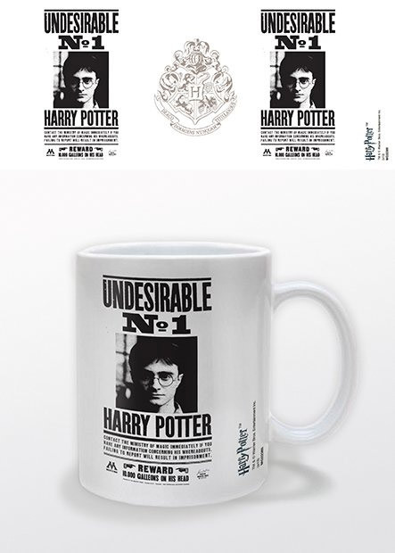 Mug Blanc Undesirable No 1 Harry Potter