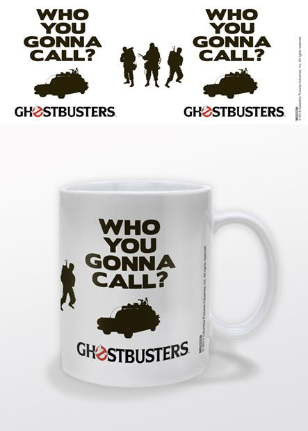 Mug Blanc Who You Gonna Call Ghostbusters