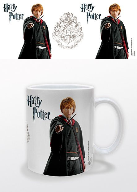 Mug Ronald Weasley Blanc Harry Potter