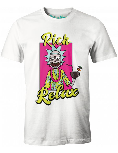 T-shirt Rick et Morty - Rick Relax