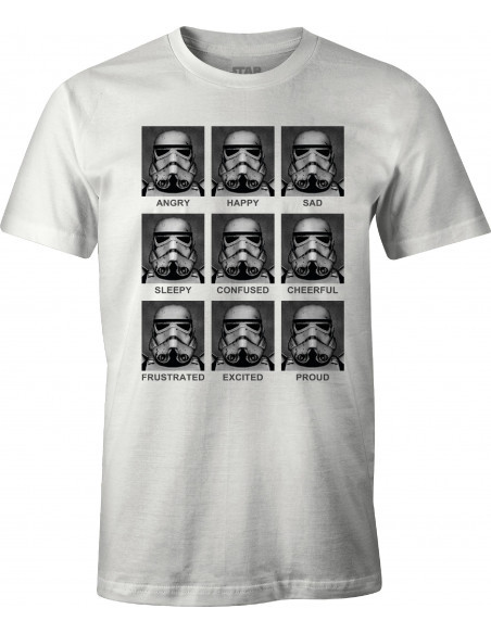 T-shirt Star Wars - Trooper Emotions