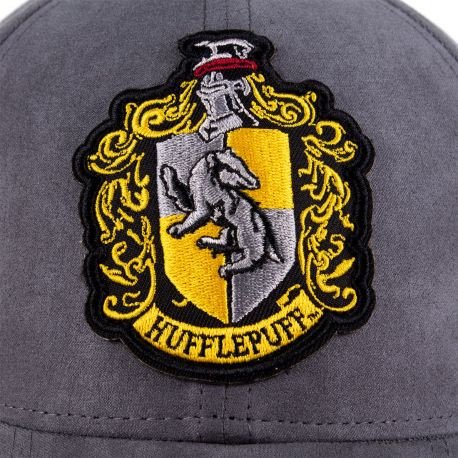 Casquette Poufsouffle Harry Potter grise