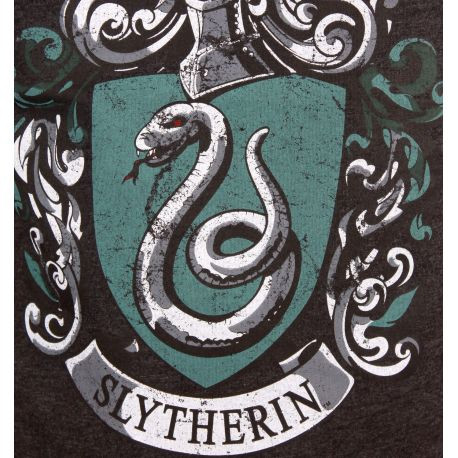 Tee-Shirt Noir Serpentard Harry Potter