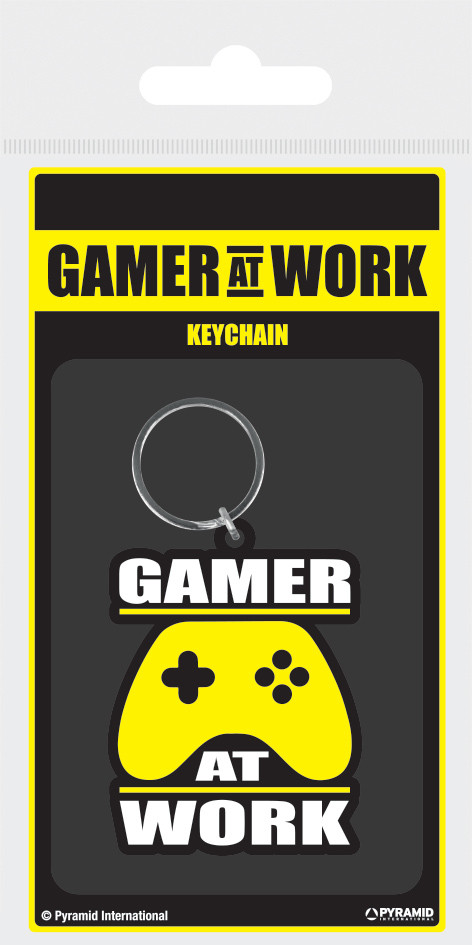 Porte-clés Gamer at work Geek