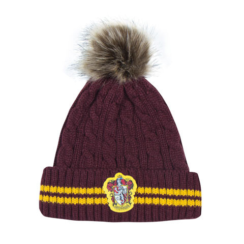 Bonnet à pompon Harry Potter Gryffondor Officiel