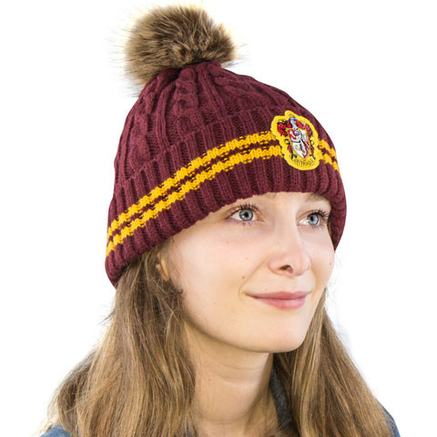 Bonnet à pompon Harry Potter Gryffondor Officiel