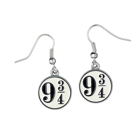 Boucles d'oreilles Harry Potter Platform 9 3/4 pendantes