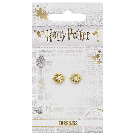 Boucles d'oreilles Harry Potter Retourneur de temps immobile