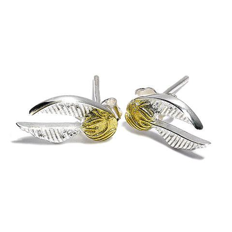 Boucles d'oreilles Harry Potter Vif d'or plaqué argent