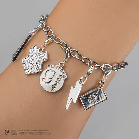 Bracelet Harry Potter 5 Charms boite luxe