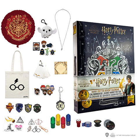 Calendrier de l'avent Harry Potter Poudlard