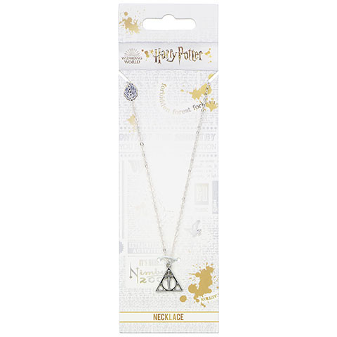 Collier Reliques de la mort chaine argent Harry Potter