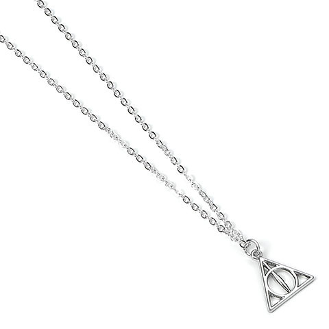 Collier Reliques de la mort chaine argent Harry Potter