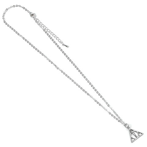Collier Reliques de la mort chaine argent Harry Potter