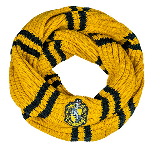 Echarpe snood Poufsouffle Harry Potter